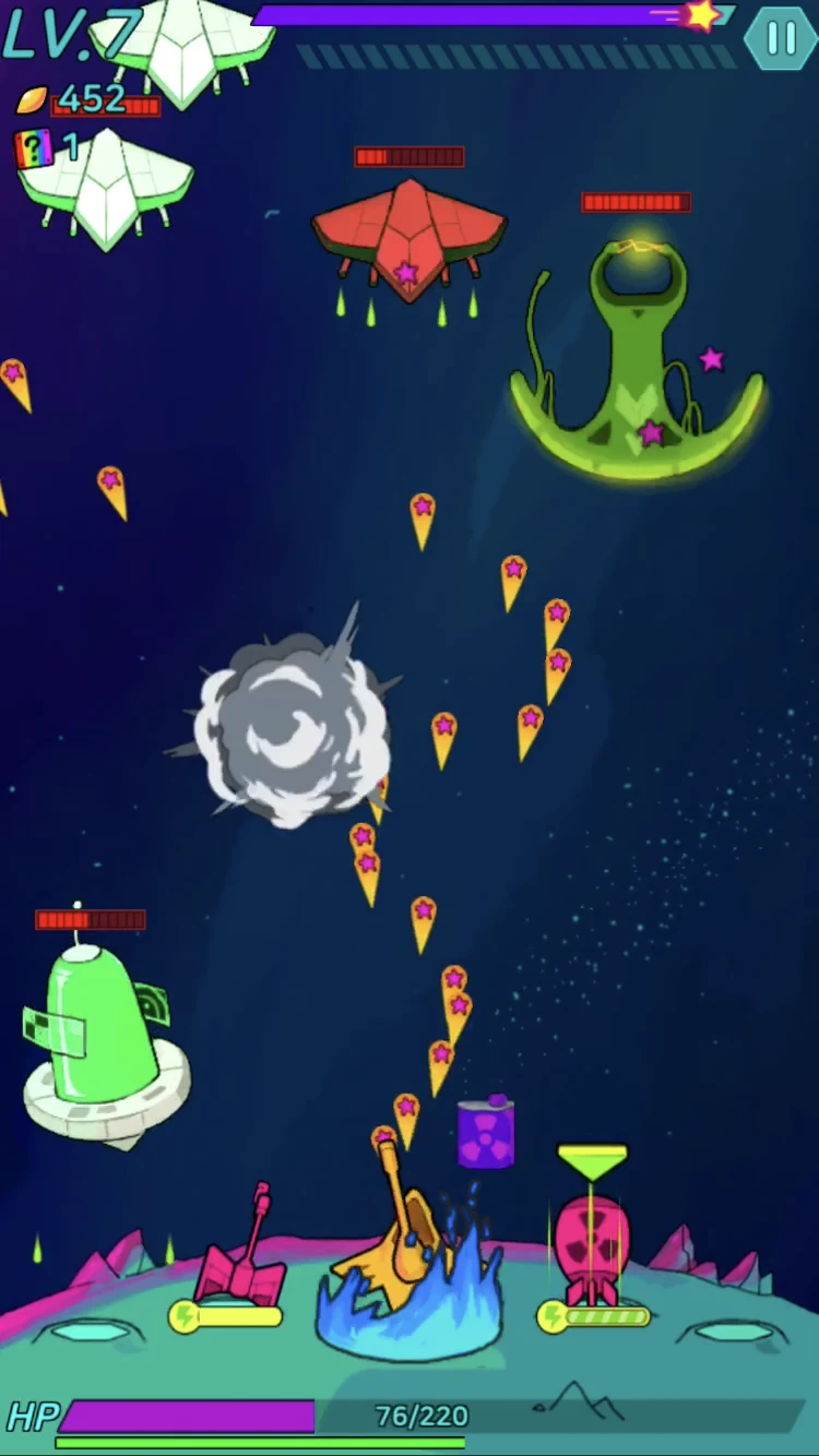 Stellar! - Infinity defense screenshot